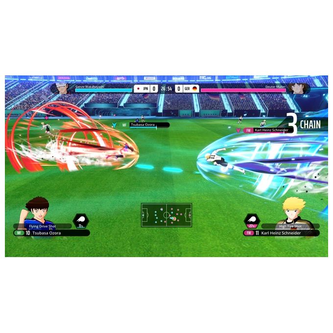 BANDAI NAMCO Entertainment INS166669 CAPTAIN TSUBASA 2: WORLD FIGHTERS SWITCH Videogioco Sport per Nintendo Switch Sviluppatore Tamsoft Corporation Data di Rilascio 28 Agosto 2026 PEGI 12 Multiplayer Online e Offline Personaggi Giocabili 110 Nazionali Dis