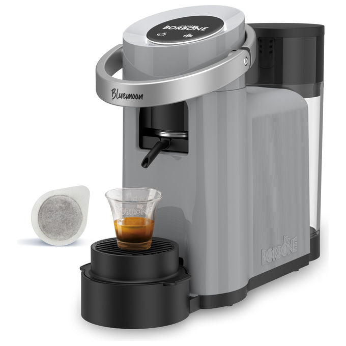 Caffe' Borbone BLUEMOONGRIG Bluemoon Macchina da caffe' a cialde ESE 44mm Capacita' serbatoio 0.9 L Pressione 15 bar Potenza 650 W colore Grigio