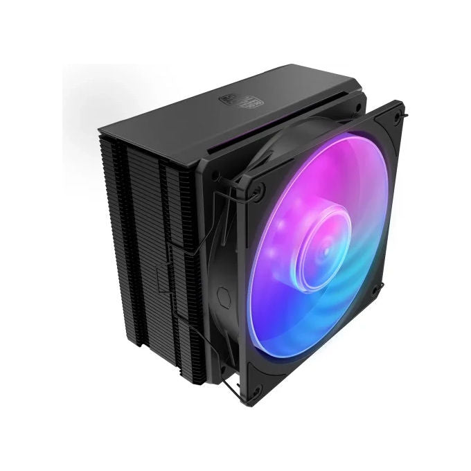 Cooler Master MAY-T2HP-217PA-R1 Hyper 212 3DHP Raffreddatore ad aria 120mm PWM ARGB TDP 230W 133x86x158mm colore Nero