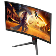 AOC CQ27G4Z2 Monitor 27'' 2560x1440 240Hz Fast VA 1ms HDR400 FreeSync Premium Altezza Regolabile colore Nero