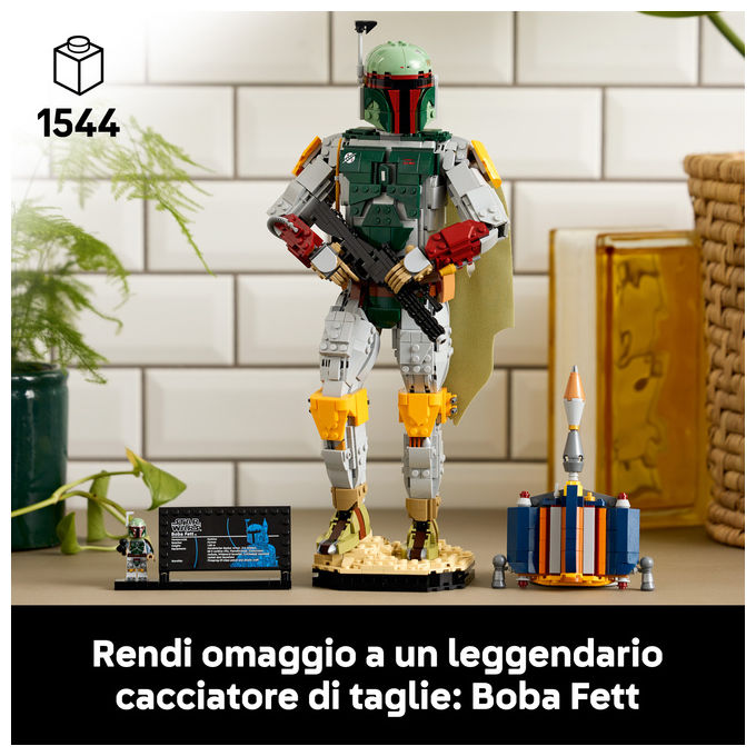 Lego 75455 Star Wars Boba Fett Personaggio Costruibile 1544 pezzi colore Multicolore