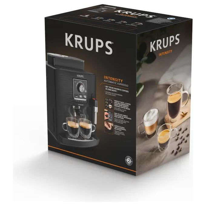 Krups EA5008E0 EA 5008 E Intensity UP Macchina da caffe' Automatica 2 L 15 bar 1450 W Macinatore Integrato colore Nero