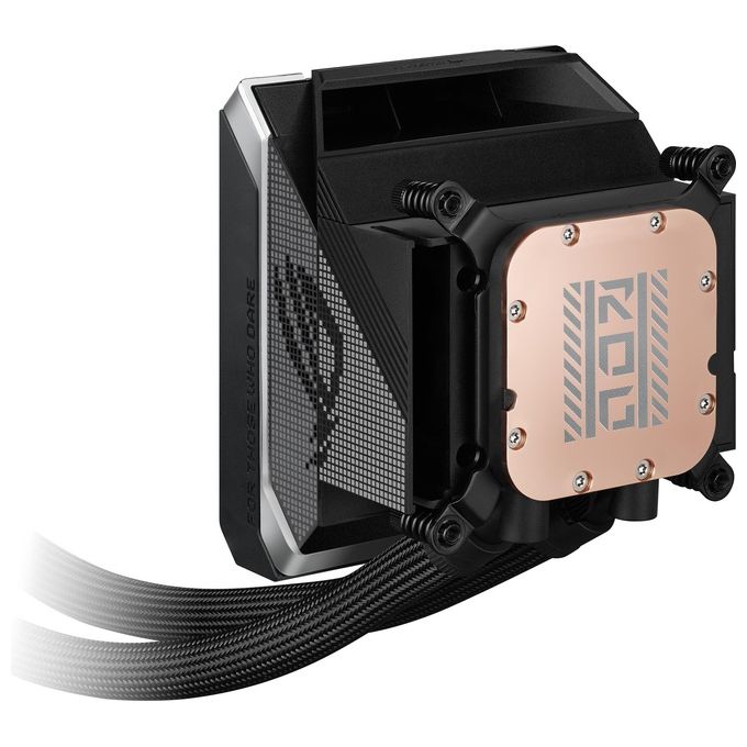 Asus 90RC01M1-B0EAY0 ROG Strix LC IV 360 ARGB LCD Raffreddatore di liquidi tutto in uno 12 cm colore Nero