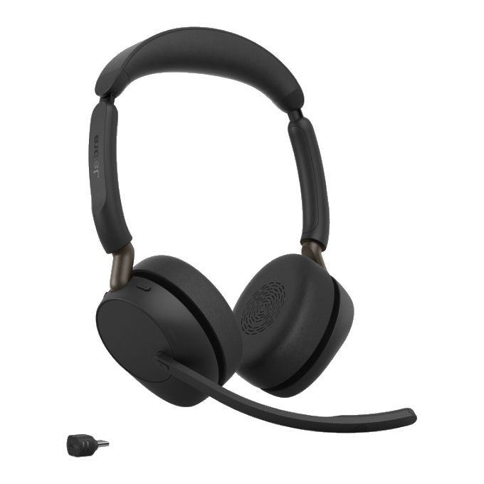Jabra 36599-999-899 Evolve3 65 Cuffie Dual Wireless Bluetooth con Microfono MS Teams USB-C colore Nero
