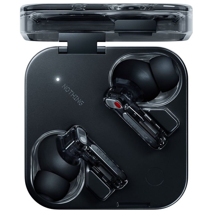 Nothing B173 Ear 3 Auricolari True Wireless In-Ear ANC Adattivo LDAC Bluetooth 5.4 IP54 38h colore Nero