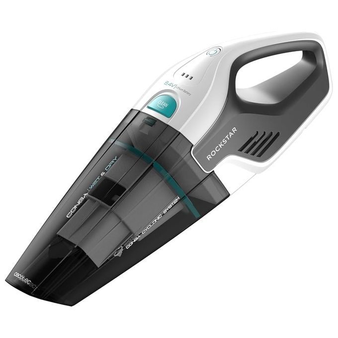 Cecotec CONGA ROCKSTAR HAND 8,4V Aspirapolvere Portatile Senza Sacco 500 ml 50 W 20 min 62 dB colore Bianco