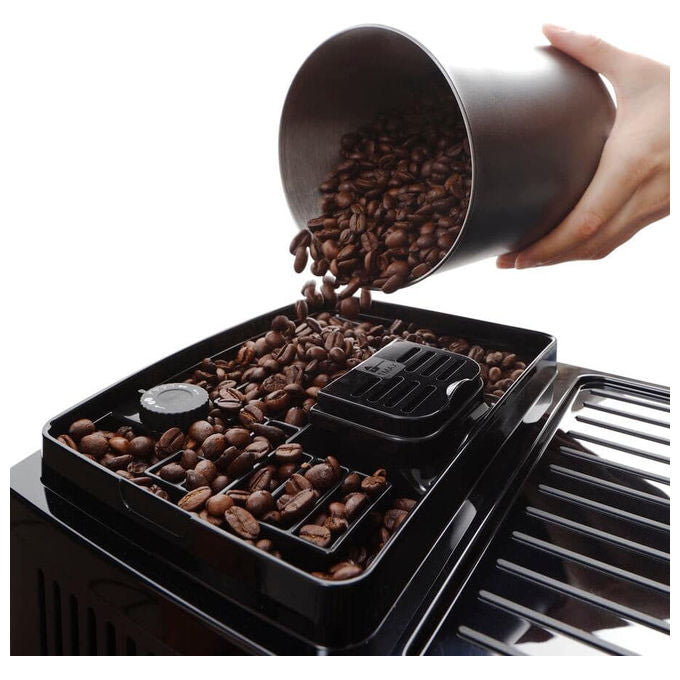 DeLonghi ECAM22080SB Magnifica Start Macchina da caffe' Automatica Capacita' serbatoio 1,8 L Pressione 15 bar Potenza 1450 W con Latte integrato colore Nero Argento