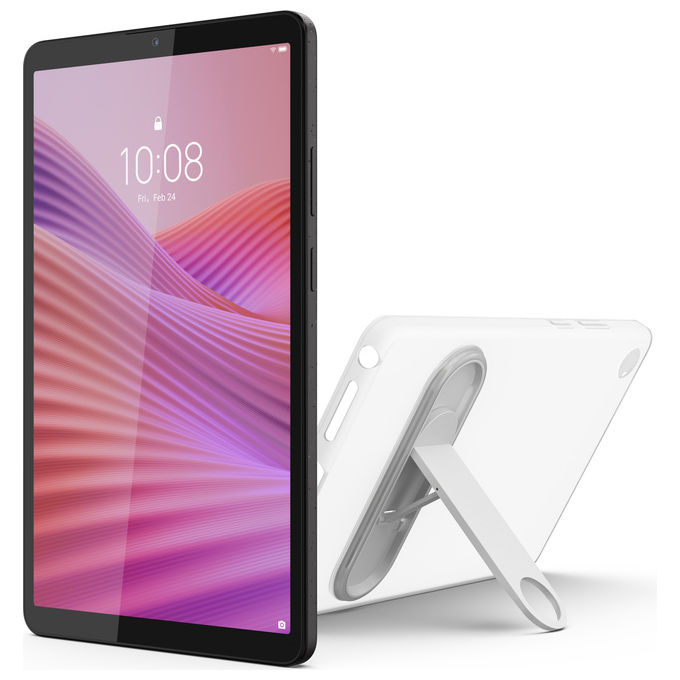 Lenovo ZAF00273SE Tab One Tablet Display 8.7'' HD 1340x800 IPS 480nits 60Hz CPU MediaTek Helio G85 RAM 4GB Memoria 64GB eMMC WiFi Android 14 colore Grigio