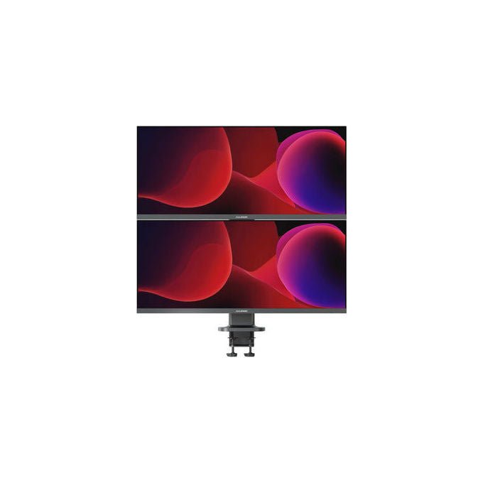 Alogic ED34VMSSGR Supporto Doppio Verticale per Monitor Fino a 34'' 2 Monitor 12 Kg Colore Grigio