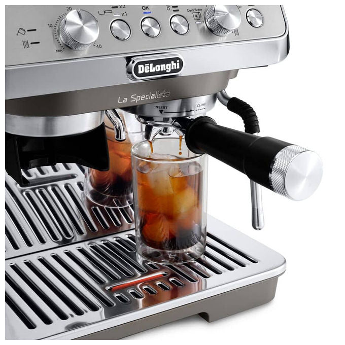 De'Longhi 0132126074 La Specialista Arte Evo Macchina da caffe' Automatica Capacita' serbatoio 1,7 L Pressione 15 bar Potenza 1550 W con Macinacaffe' integrato colore Grigio Acciaio inox