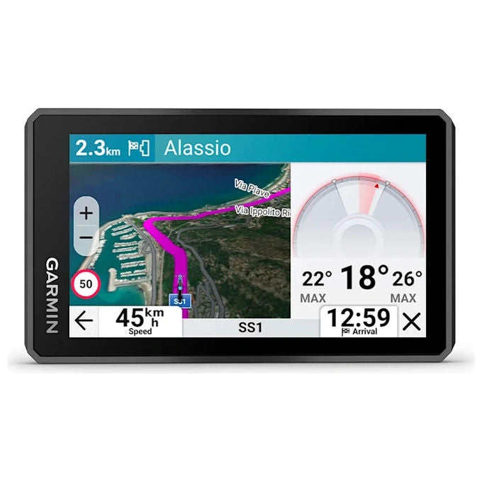 Garmin ZUMOXT3 Navigatore GPS Moto 4.7'' Risoluzione 1280x720 px Memoria Interna 64 GB Supporto microSD Fino a 256 GB Batteria Ioni di Litio Resistenza IPX7 colore Nero
