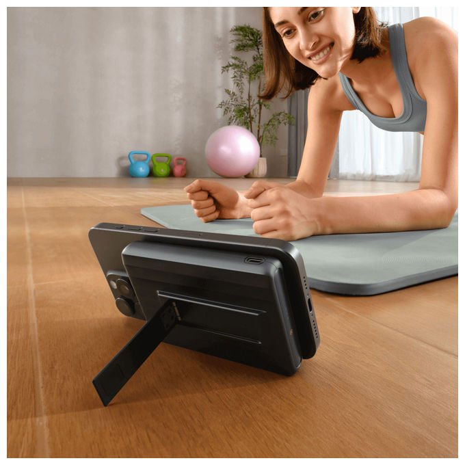 EcoFlow EF-RAPIDQI1-10K-B-EU RAPID Mag Powerbank 10000 mAh Wireless 30 W USB-C Nero colore Nero