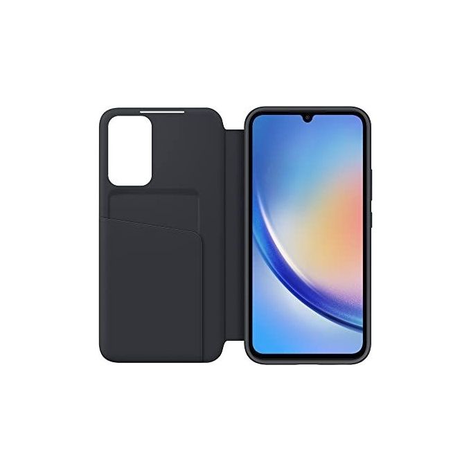 Samsung SmartView Wallet Case per A34 Nero