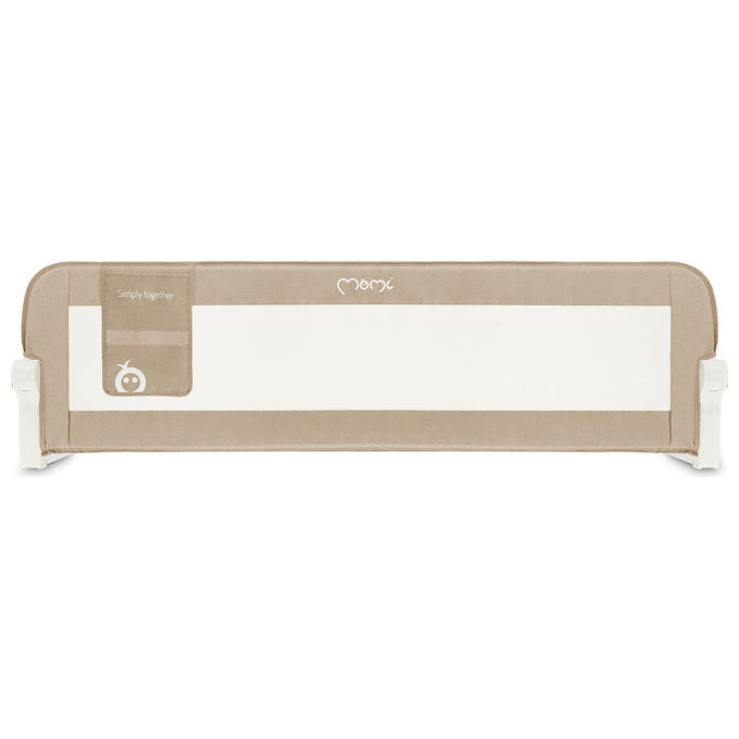 MoMi 5906961946713 LEXI PLUS Barriera di Sicurezza per Letto Installazione Non Invasiva Rete Traspirante Altezza 43 cm Lunghezza 150 cm colore Beige