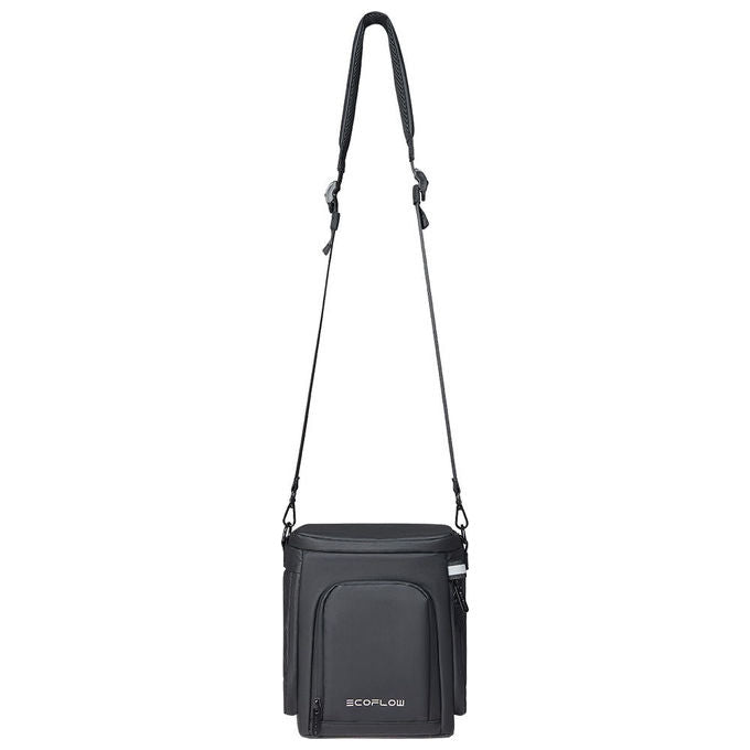 EcoFlow EFB-TRAIL200-300-BAG TRAIL DC Borsa da trasporto impermeabile in tessuto Oxford resistente all'abrasione con spazio per accessori e accesso alle porte colore Nero
