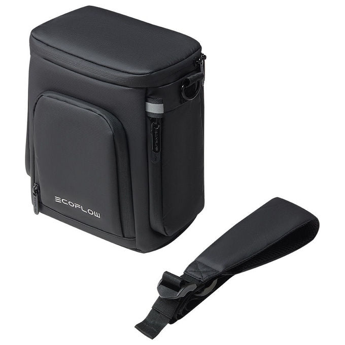 EcoFlow EFB-TRAIL200-300-BAG TRAIL DC Borsa da trasporto impermeabile in tessuto Oxford resistente all'abrasione con spazio per accessori e accesso alle porte colore Nero