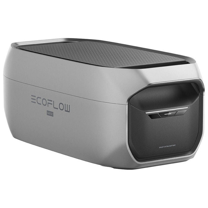 EcoFlow EFD3MP-EB DELTA 3 Max Plus Batteria Aggiuntiva 2048 Wh Tecnologia LiFePO4 colore Nero