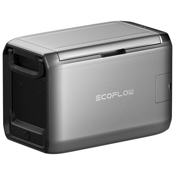 EcoFlow, Frigorifero Portatile Glacier Classic, 45L, Grigio, Wifi + Bluetooth