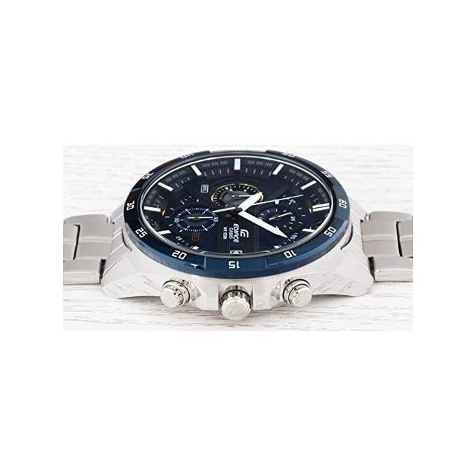 Casio edifice orologio uomo cronografo quarzo efr556db2avuef blu acciaio impermeabile