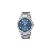 Casio Orologio Edifice Slim Analogico Acciaio Zaffiro Blu