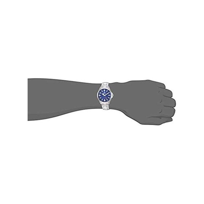 Casio Orologio da Polso Unisex al Quarzo Blu-Argento