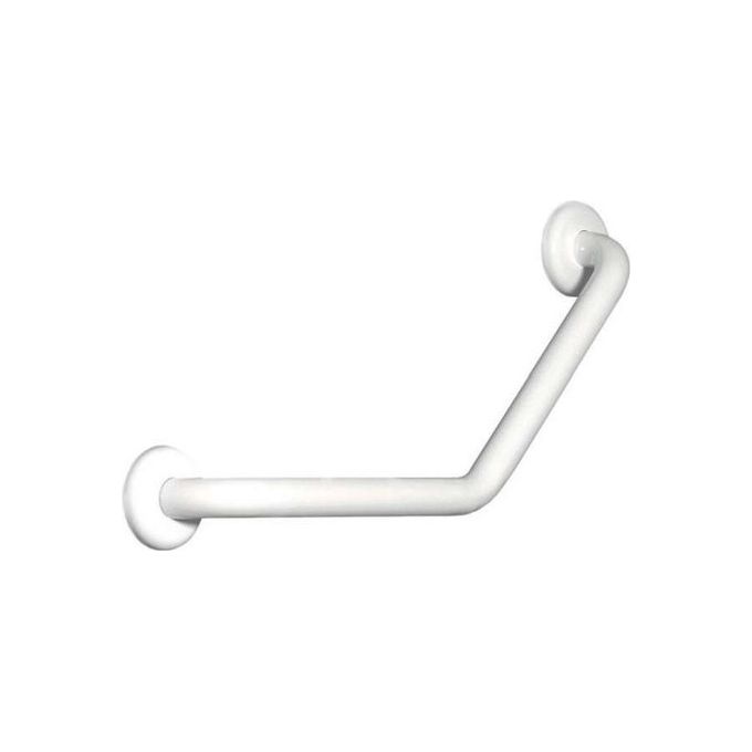 K Design Corrimano per Bagno Angolare 45 Gradi Bianco