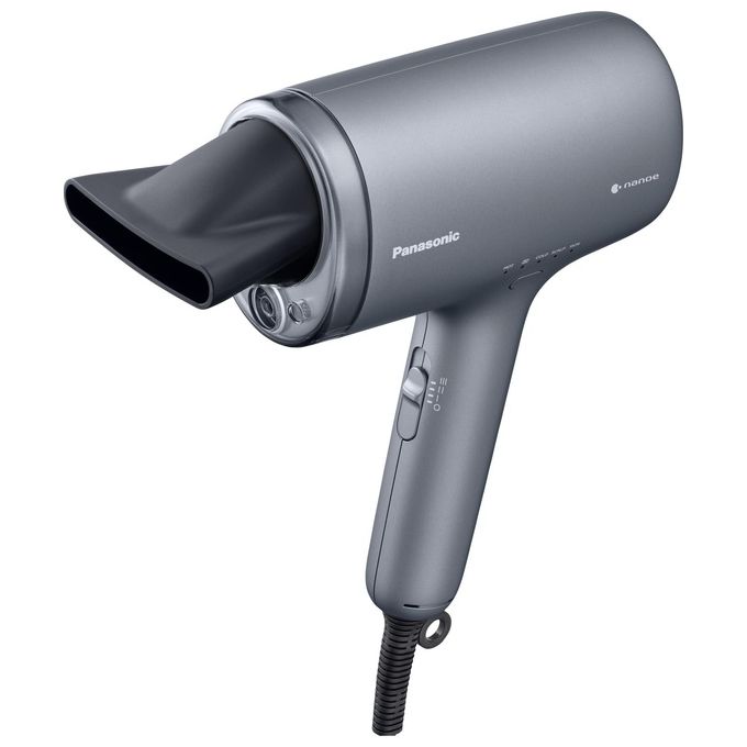 Panasonic EH-NA9N-H825 Asciugacapelli 1600 W Tecnologia Ionica 3 Velocita' Temperatura Regolabile Concentratore Diffusore colore Grigio scuro