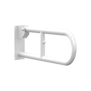 [ComeNuovo] K Design Barra di Sostegno Ribaltabile da Parete 700x100x210mm Bianco Lucido