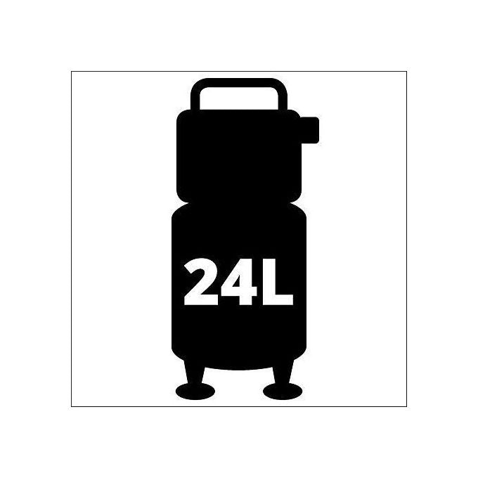 Einhell Compressore Silenziato Te-Ac 24 Silent per Fai da Te e Lavori di Giardinaggio