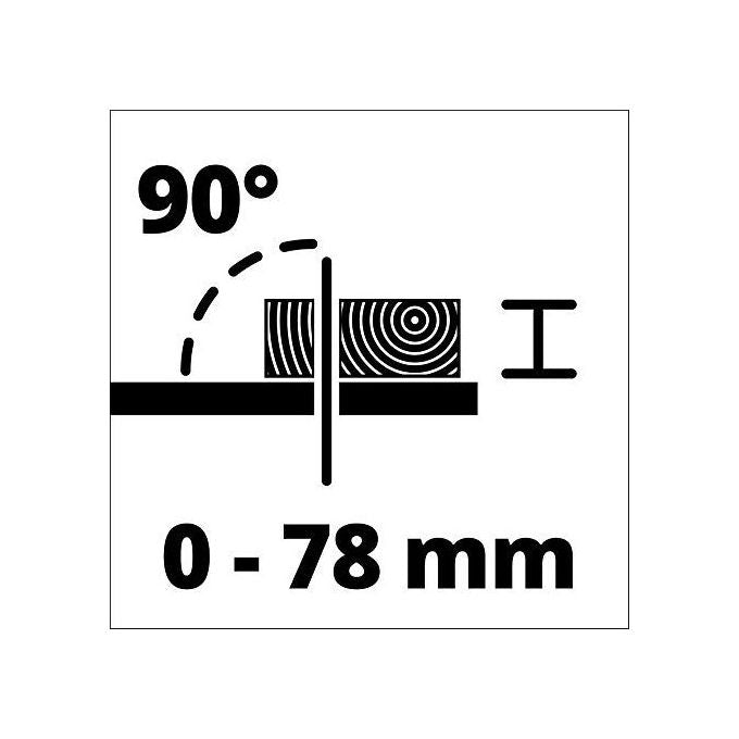 Einhell Sega Circolare Con Banchetto Te-Ts 250 Uf