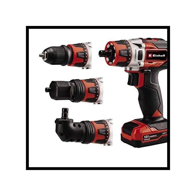 Einhell Trapano Avvitatore A Batteria Te-Cd 12-1 3X-Li (1X2,0 Ah)