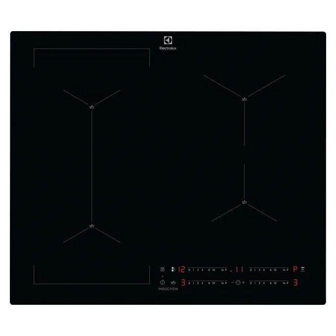 [ComeNuovo] Electrolux EIS62449C Piano Cottura a Induzione serie 700 4 Zone Infinite Hob2Hood Bridge SenseBoil 60 cm Nero