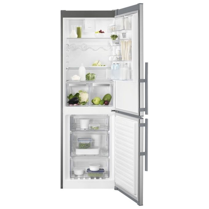 Electrolux LNC5TE34X2 Frigorifero Combinato Ventilato Capacita' 329 Litri Classe energetica E (A++) 185 cm Total No Frost Inox