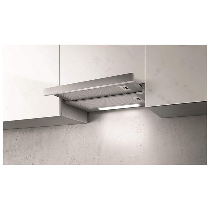 Elica ELITE14 LUX GRIX-A-60 PRF0037989B Cappa da Incasso Classe energetica D 3 Velocita' Aspirante o Filtrante 60 cm Acciaio Inox