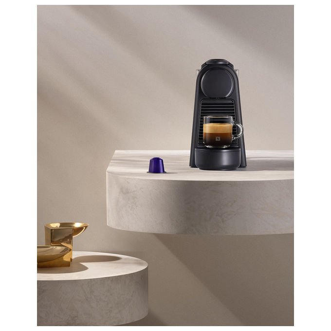 De'Longhi EN85.BKMT Essenza Mini Macchina da caffe' a Capsule Nespresso 0.6 L 19 bar 1310 W colore Nero Opaco