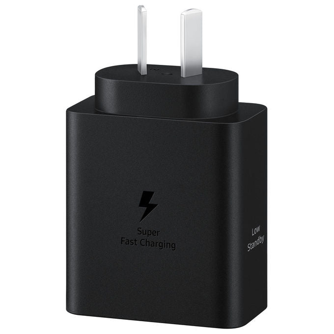 Samsung EP-T5020XBEGEU Caricabatteria Super Fast Charging 50W con Doppia Porta USB-C e Cavo USB-C to USB-C 1,8 m colore Nero