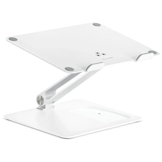 Alogic EPLSWCWH Supporto per Laptop con Caricatore Wireless Alluminio 10W Compatibile 11''-17'' colore Bianco