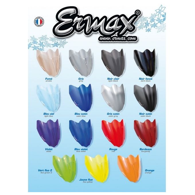 Ermax 0202Y23-03 Cupolino Yamaha T MAX DX-SX 17-18 Fume