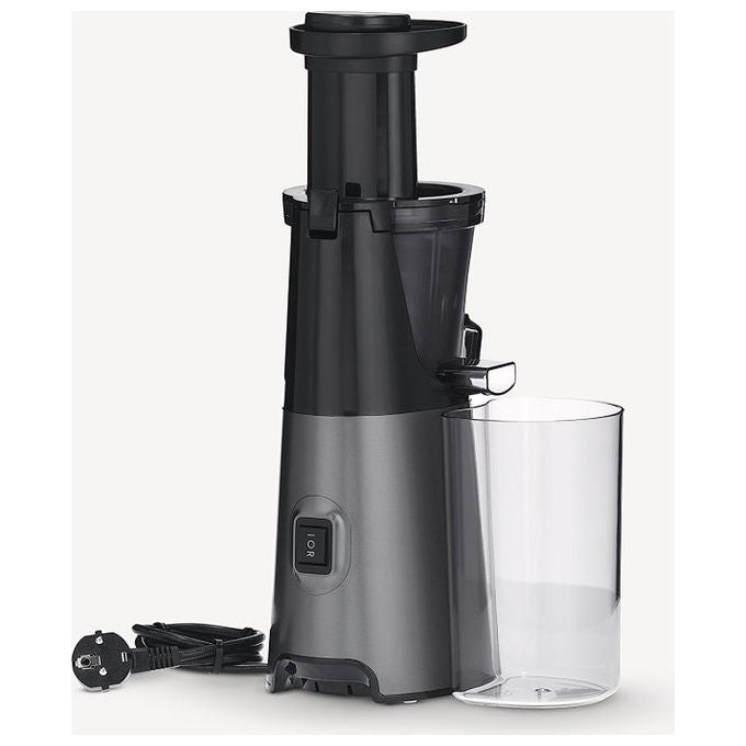 Severin ES 3571 Estrattore di succo 150 W Capienza 1 3 L Polpa Capienza 1 L Succo Acciaio inox colore Nero Grigio Metallico