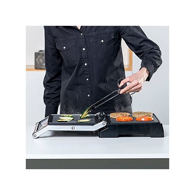 Black+Decker Bistecchiera Grill 2200W 29x23cm Antiaderente