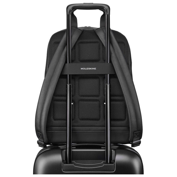 Moleskine zaino porta pc, collezione classic, custodia imbottita laptop fino a 15 pollici, 16 l, 30x41x12 cm, nero