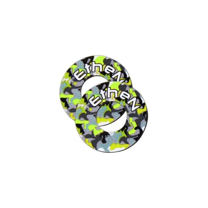 Donuts per manopole motocross-Enduro Camouflage Fluo