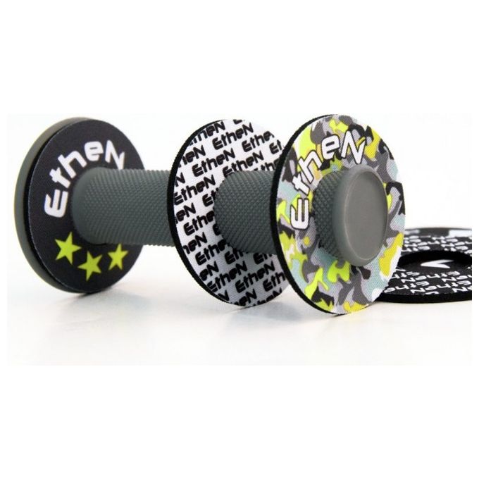Donuts per manopole motocross-Enduro Camouflage Fluo