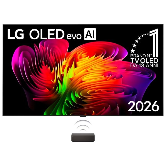 LG OLED77W69LA Wallpaper TV OLED evo AI 4K UHD 77'' Smart TV con Dolby Vision e Atmos 120 Hz colore Marrone