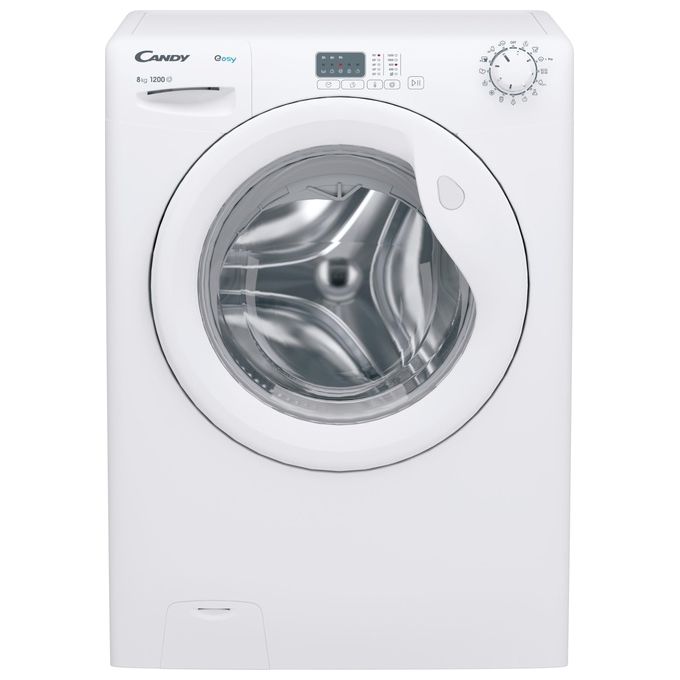 Candy EY281DW4-1-S Lavatrice Caricamento Frontale 8 Kg 1200 rpm Classe B Partenza Differita Protezione Bambini (60x47x85 cm) colore Bianco