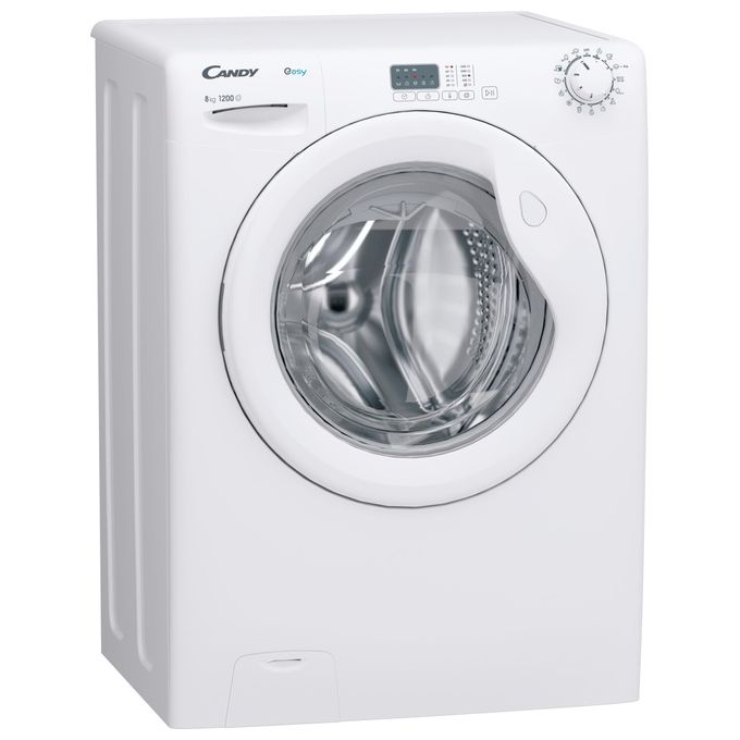 Candy EY281DW4-1-S Lavatrice Caricamento Frontale 8 Kg 1200 rpm Classe B Partenza Differita Protezione Bambini (60x47x85 cm) colore Bianco
