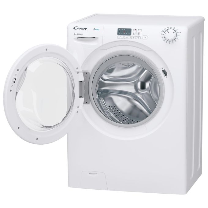 Candy EY281DW4-1-S Lavatrice Caricamento Frontale 8 Kg 1200 rpm Classe B Partenza Differita Protezione Bambini (60x47x85 cm) colore Bianco