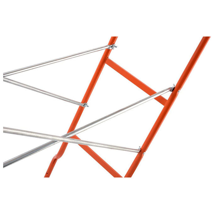 GIERRE F0015 Kreo Scaffolding portatile Acciaio Capacita' 120 Kg con Ruote colore Arancione
