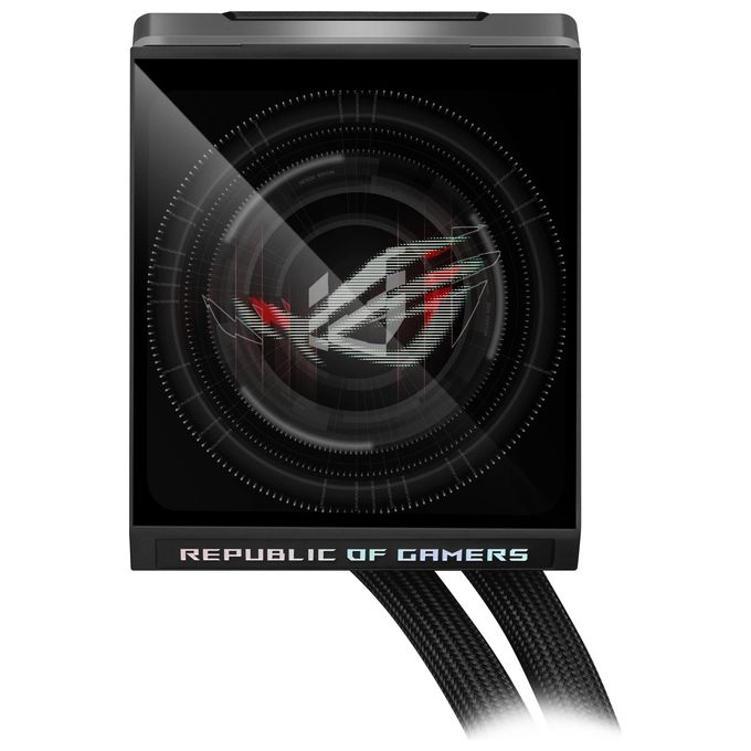 Asus 90RC01M1-B0EAY0 ROG Strix LC IV 360 ARGB LCD Raffreddatore di liquidi tutto in uno 12 cm colore Nero