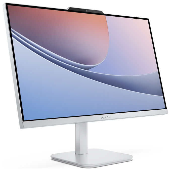 Lenovo F0JN0040IX All in One A 100 PC All-in-one Display 23.8'' FHD Risoluzione 1920x1080 Processore Intel N100 RAM 8GB SSD 512GB Windows 11 Home colore Grigio